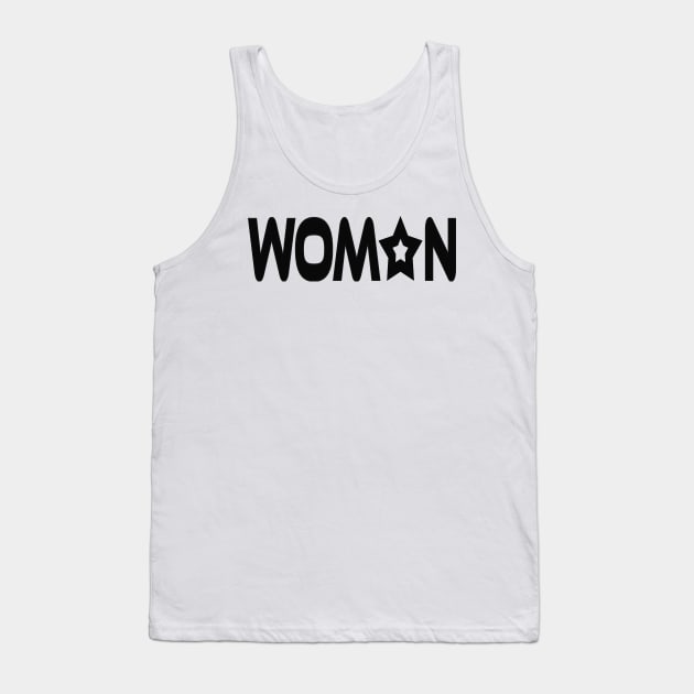 Woman Third Culture Series (Black) Tank Top by Village Values